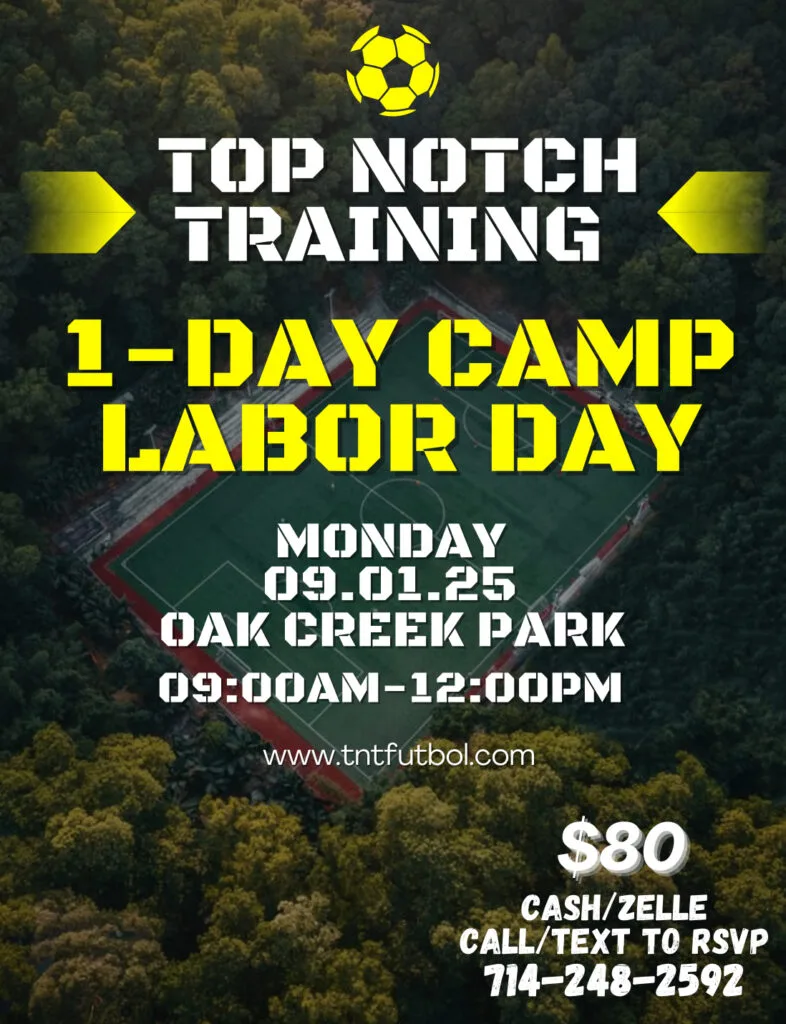 Labor Day 1-Day Camp - Irvine, CA September 1, 2025
